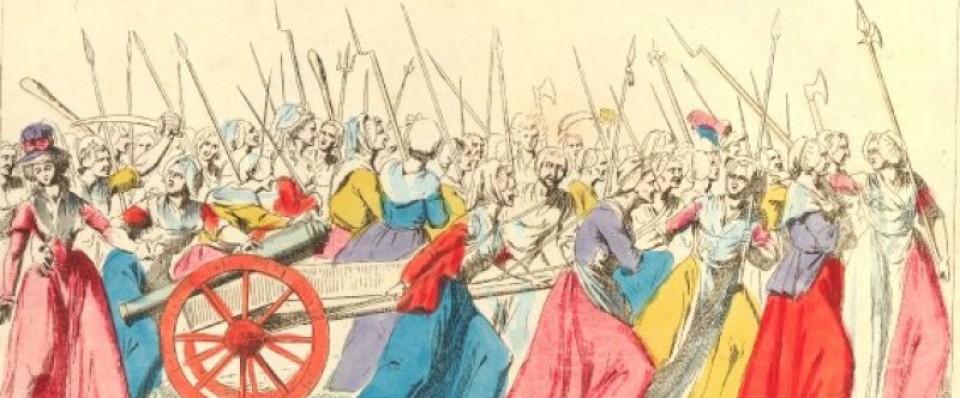 Cors armé de citoyennes à la Révolution