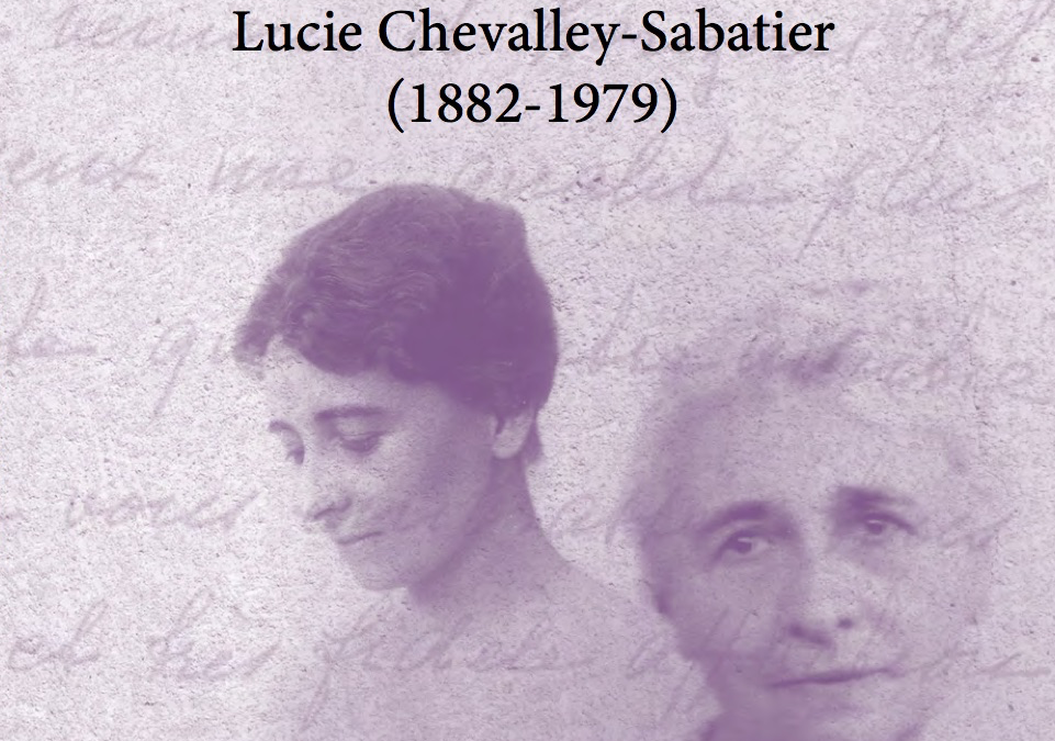 Sur les traces de Lucie Chevalley-Sabatier